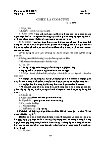 Giáo án Ngữ văn 8 - Tuần 8 - Năm học 2019-202