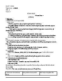 Giáo án Ngữ văn Lớp 8 - Tuần 1, Tiết 1-4 - Nă