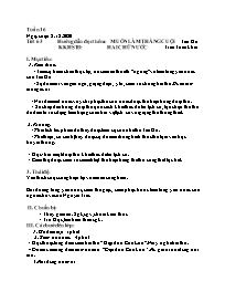 Giáo án Ngữ văn Lớp 8 - Tuần 16 - Năm học 202