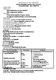 Giáo án Ngữ văn Lớp 8 - Tuần 23 - Năm học 202
