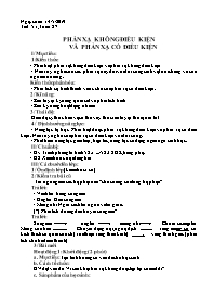 Giáo án Sinh học 8 - Tuần 27 - Năm học 2019-2