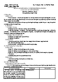 Giáo án Sinh học 8 - Tuần 31 - La Thị Thu Tha