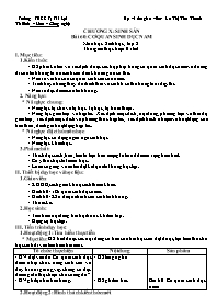 Giáo án Sinh học 8 - Tuần 32 - La Thị Thu Tha
