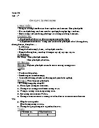 Giáo án Tăng cường Ngữ văn 8 - Tuần 26, Tiết 