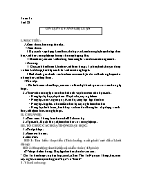 Giáo án Tăng cường Ngữ văn 8 - Tuần 31, Tiết