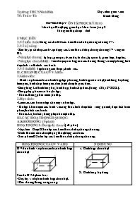 Giáo án Tăng cường Toán 8 - Tuần 34 - Năm học