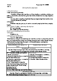 Giáo án Tăng cường Toán 8 - Tuần 8 - Năm học 