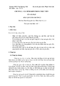Giáo án Toán 8 (Hình học) - Tuần 4 - Năm học 