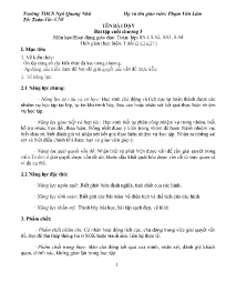 Giáo án Toán 8 - Tuần 13+14 - Năm học 2023-20
