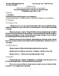 Giáo án Toán 8 - Tuần 22 - Năm học 2023-2024 