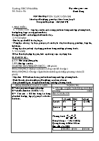 Giáo án Toán 8 - Tuần 34 - Năm học 2021-2022 