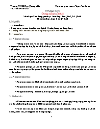 Giáo án Toán 8 - Tuần 35 - Năm học 2023-2024 