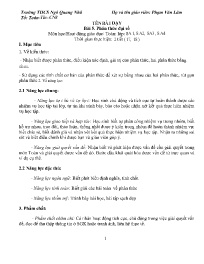 Giáo án Toán 8 - Tuần 9 - Năm học 2023-2024 -
