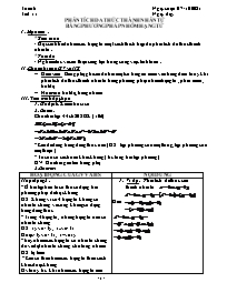 Giáo án Toán Lớp 8 - Tiết 11, Bài: Phân tích 
