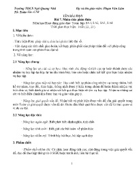 Giáo án Toán Lớp 8 - Tuần 11+12 - Năm học 202