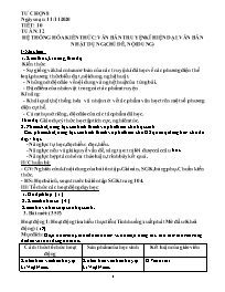 Giáo án Tự chọn Ngữ văn 8 - Tiết 10: Hệ thống