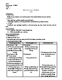 Giáo án Tự chọn Ngữ văn 8 - Tuần 1, Tiết 1: B