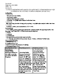 Giáo án Tự chọn Ngữ văn 8 - Tuần 21, Tiết 16: