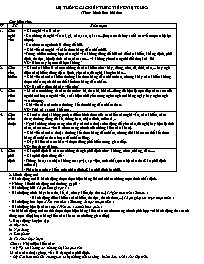 Giáo án Tự chọn Ngữ văn 8 - Tuần 24