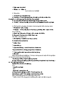 Giáo án Vật lí 8 - Tiết 12, Bài: Lực đẩy Ácsi