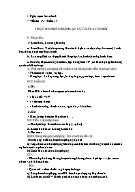 Giáo án Vật lí 8 - Tiết 13, Bài: Thực hành ng