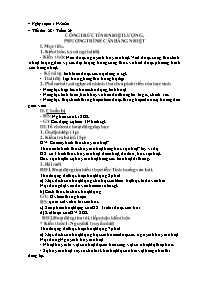 Giáo án Vật lí 8 - Tiết 28, Bài: Công thức tí