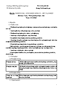 Giáo án Vật lí 8 - Tuần 24-26 - Khổng Thị Tha