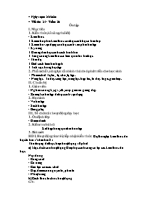 Giáo án Vật lí 8 - Tuần 26, Tiết 25: Ôn tập -