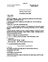 Giáo án Vật lí 8 - Tuần 29 - Năm học 2021-202