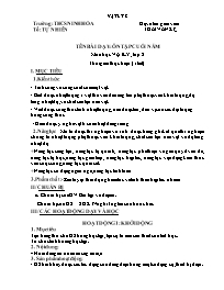 Giáo án Vật lí 8 - Tuần 34 - Năm học 2021-202