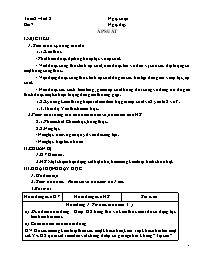 Giáo án Vật lí 8 - Tuần 8+9