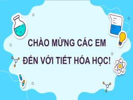 Bài giảng môn Khoa học tự nhiên 8 - Bài 12: M