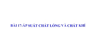 Bài giảng môn Khoa học tự nhiên 8 - Bài 17: Á