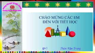 Bài giảng môn Toán 8 - Bài 3: Hằng đẳng thức 