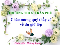 Bài giảng môn Toán Lớp 8 - Bài 1: Thu thập và