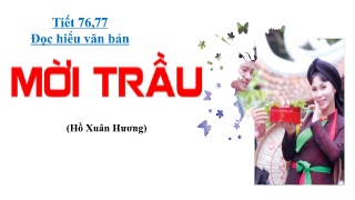 Bài giảng Ngữ văn 8 - Tiết 76+77: Đọc hiểu vă