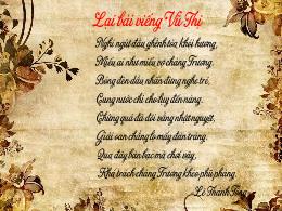 Bài giảng Ngữ văn 8 - Văn bản: Chuyện người c