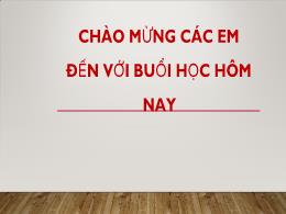 Bài giảng Tin học 8 - Chương V - Bài 2: Phân 