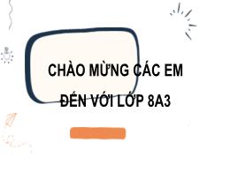 Bài giảng Toán 8 - Bài 6: Trường hợp đồng dạn