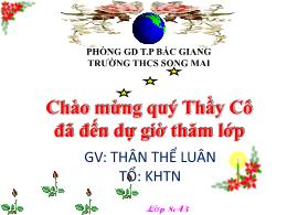 Bài giảng Toán Lớp 8 - Bài 3: Đường trung bìn